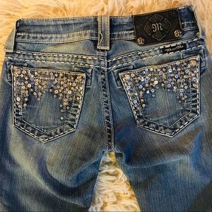 Miss Me Denim Boot cut. Size 24. Inseam 30.5